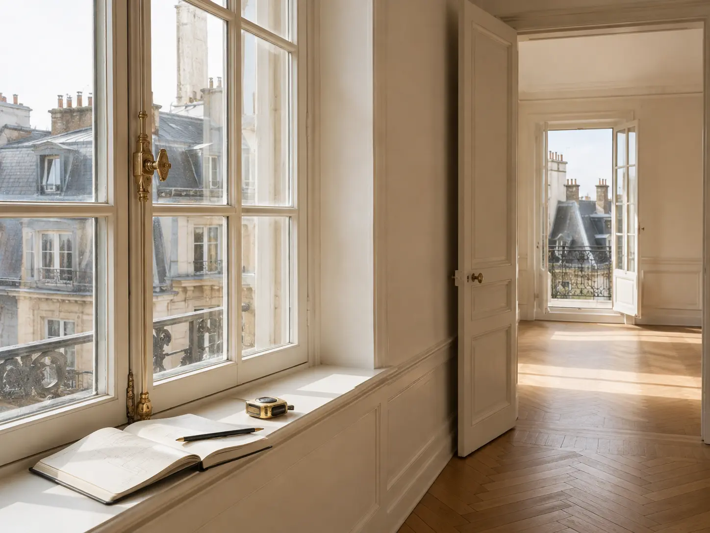 Visite d’audit d’un logement avant son entrée chez Novara