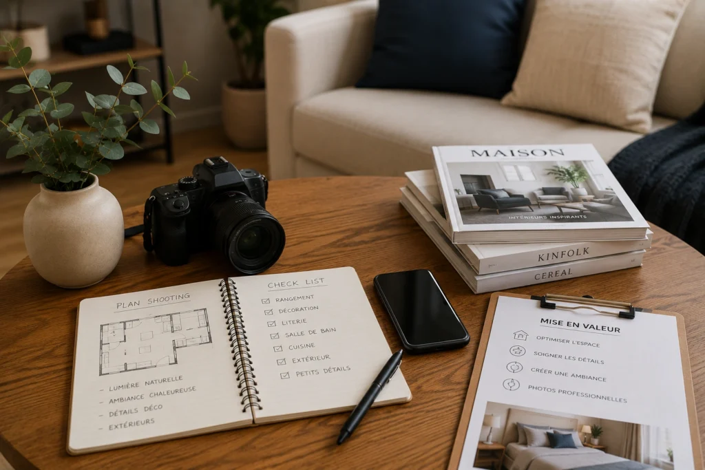 Home staging d’un intérieur de location courte durée à Rouen